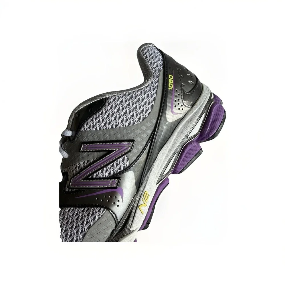 New Balance 1080 v2 Made in USA Women's 10 Gray Purple Running Shoes NWOB - Picture 7 of 8